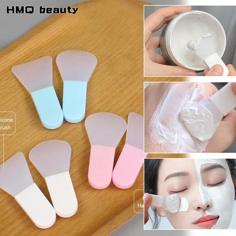 

3Pcs Silicone Facial Mask Brush Professional Mud Cream Brushes Facial SkinCare Tools Mud Film Applicator DIY Tool Beauty Salon