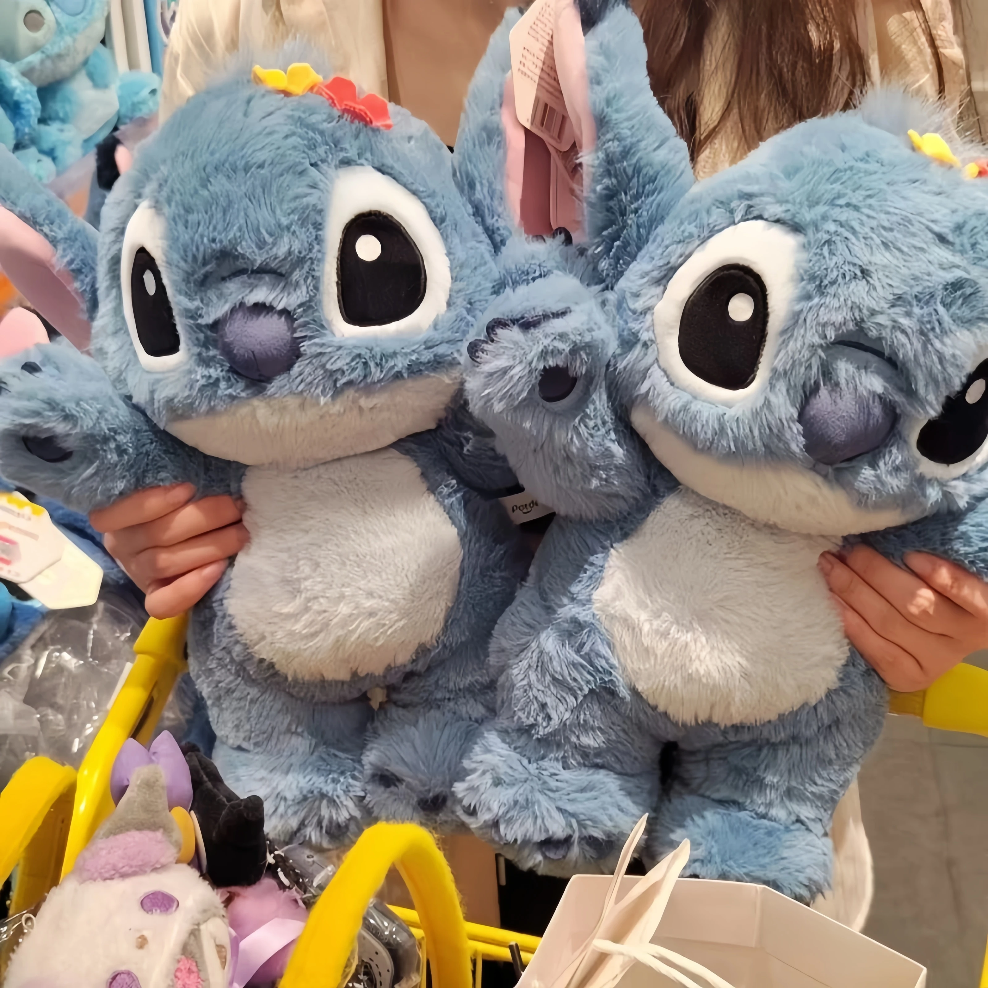 

Disney Stitch Plush Toy Anime Lilo & Stitch Stuffed Toys Kawaii Cartoon Cute Plsuh Doll Anime Toys Kids Birthday Xmas Gift