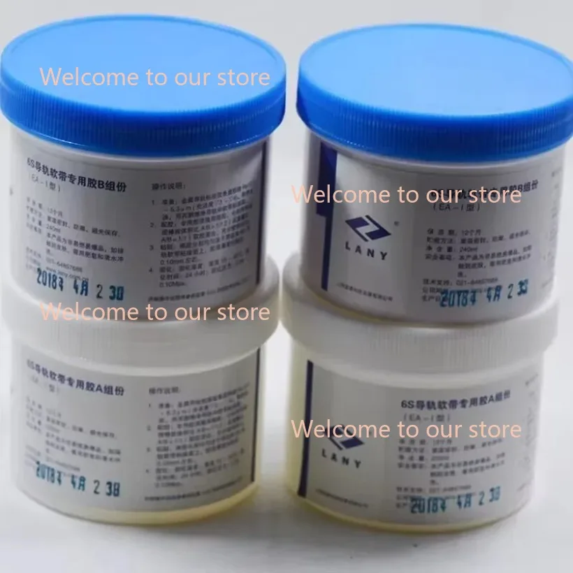 Colla a due bottiglie per nastro PTFE PTFE b colla totale 440ml per 0.75-0.9 ㎡