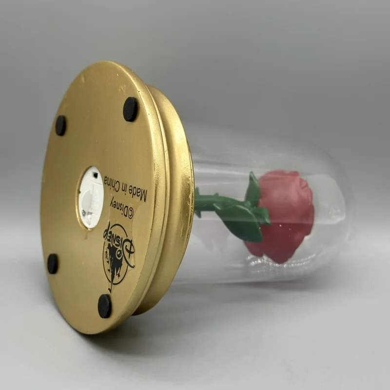 Dis Die Schöne und das Biest Cogsworth Mr Clock Actionfigur Ewige Rose Lampensammlung Dekoration Spielzeug Geschenk Dame Schmuckschatulle
