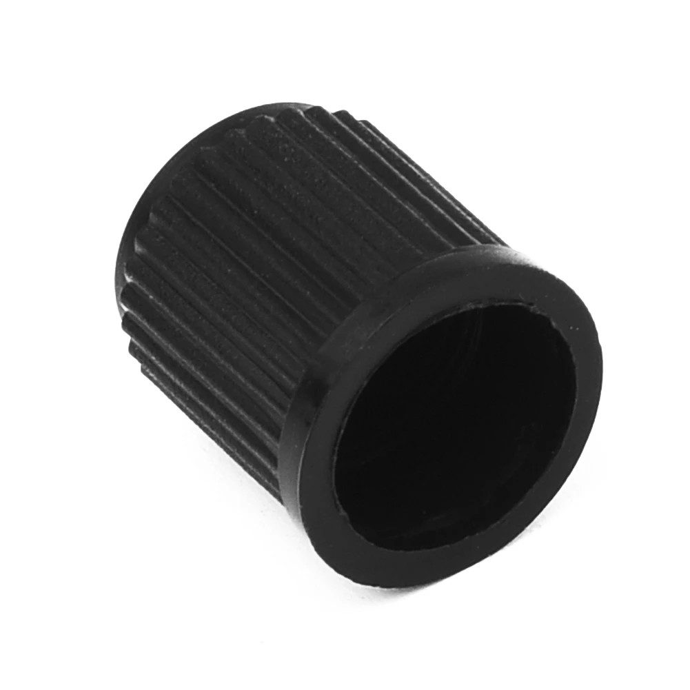 20PCS Car Tyre Valve Black Bike Tyre Plastic Cap Dome Shape Dust Valve Standard Tyre Valve Stem Cap Fits Cars Trucks Bikes