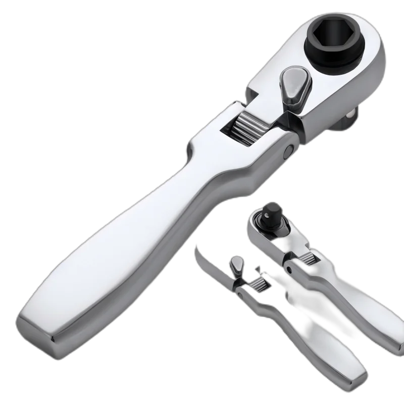

2 In 1 Flexible Head Ratchet Wrench Ratcheting Combination Wrench Torques Socket Nut Spanners Hand Repair Tools