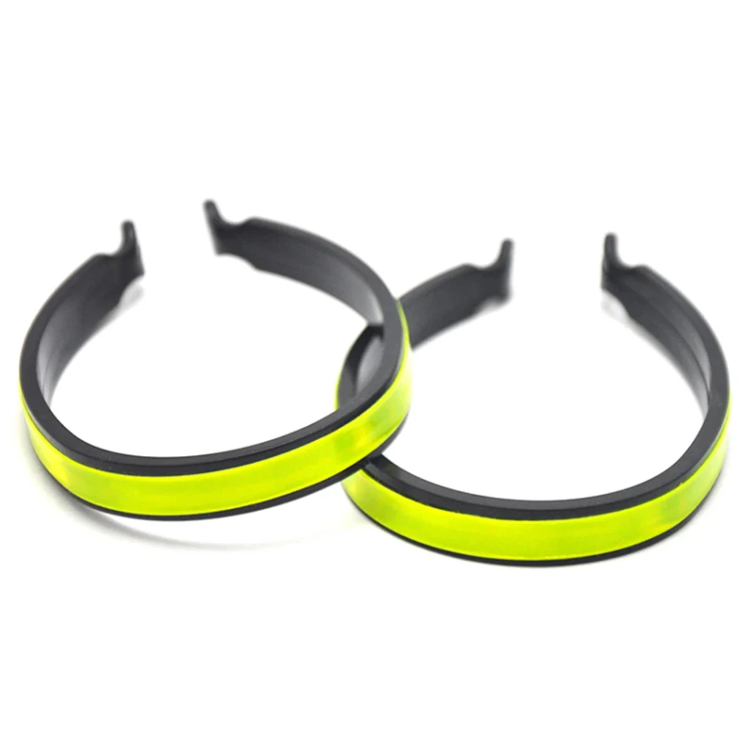 2pcs Reflective Trouser Clips Safety Strips Outdoor Cycling High Visibility Bicycle Pants Clip Cycling Equipment