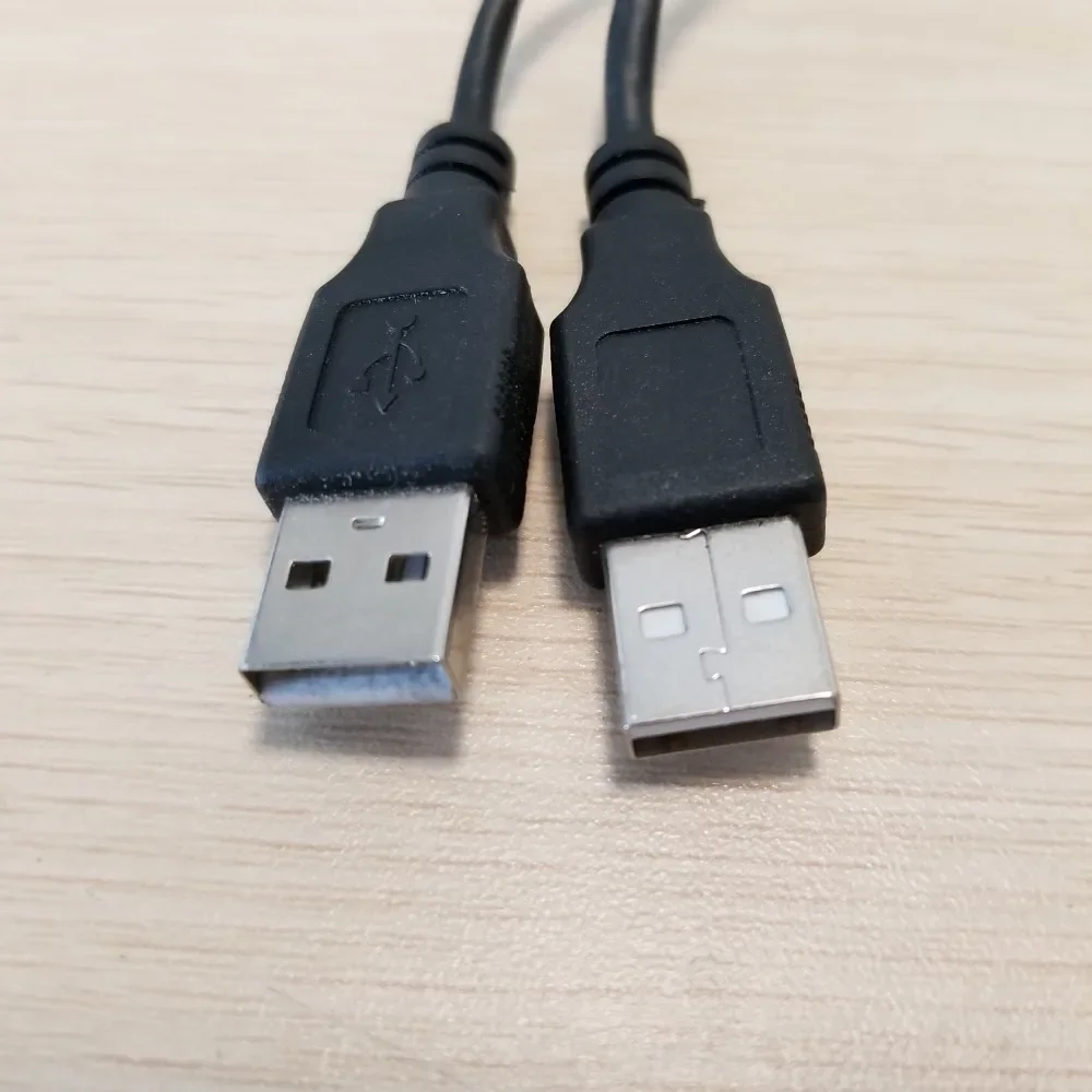 المزدوج USB ذكر إلى علبة الكمبيوتر ، 9Pin دوبونت موصل ، محول Y الخائن ، كابل 20 سنتيمتر ، 24AWG