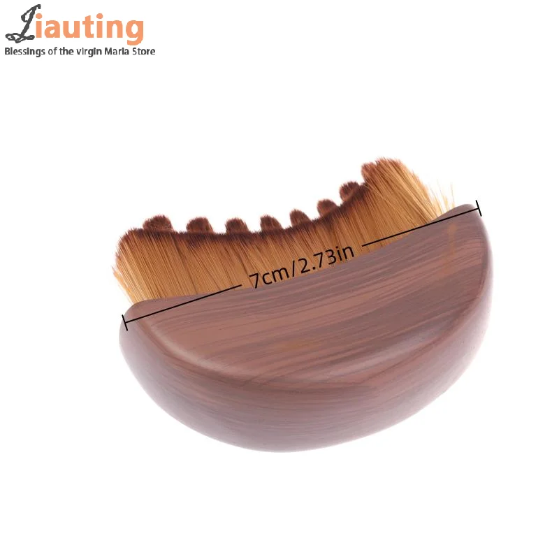 Cepillo facial de contorno linfático, cepillo facial de cepillado en seco, masajeador de drenaje linfático para esculpir la cara