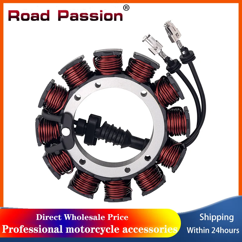 

Road Passion Motorcycle Generator Stator Coil 29951-99A 29951-99 For Harley Dyna Super Glide FXD FXDL FXDSE Wide FXDWG FXSTBI