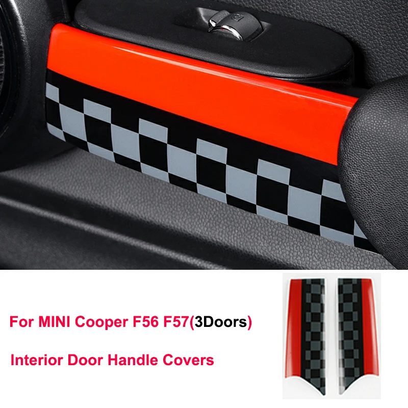 John Cooper Works Style Car Supplies Sticker Protective Shell Decorative Cover For MINI Cooper S JCW F55 F56 F57 F54 F60 Auto