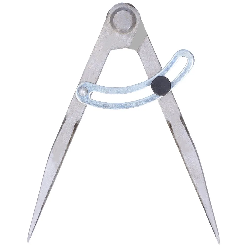 Carbon Steel Wing Divider Gauge Adjustable Lockable Angle Scribing Adjustable Scribing Tool Wing Compass For Woodworking