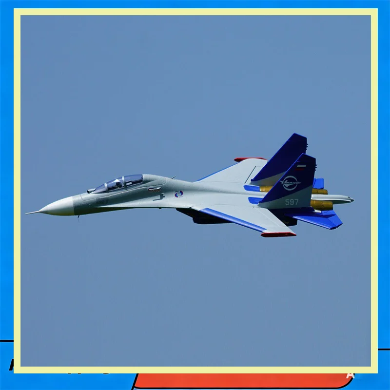 Xfly Double 50mm Su27 Dual Engine Channel Fighter Electric Model Aircraft Fixed Wing Gift