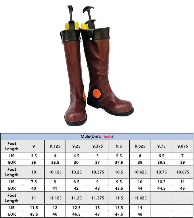 アニメ不動優セイコスプレ靴ブーツ成人男性男性ロールプレイ小道具ハロウィンカーニバルパーティー衣装アクセサリーカスタムメイド