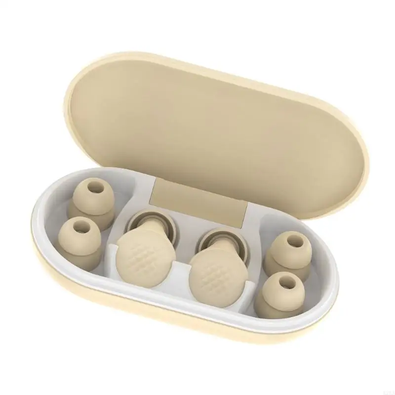 توفر حساسية سدادات الأذن المصنوعة من السيليكون صمتًا مريحًا للنوم والدراسة B2EA #2