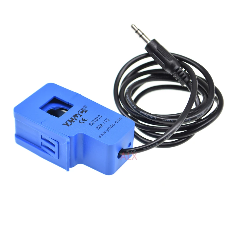30A 50A 100A SCT013 Non-invasive AC Current Sensor Split Core Current Transformer New sct013000 SCT-013-000
