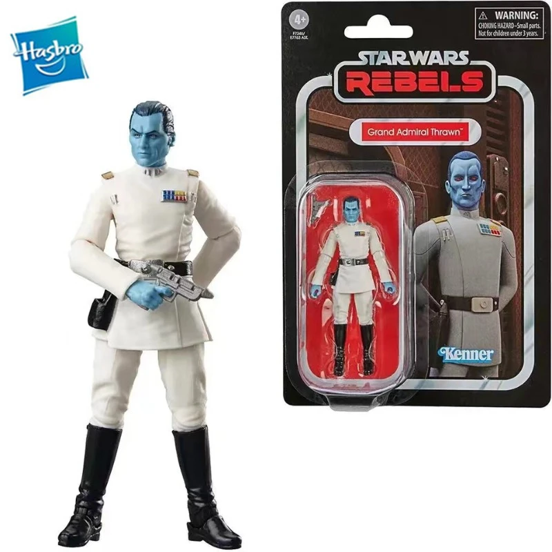 

Star Wars 1/12 3.75 Inch Action Figure Grand Admiral Thrawn Hasbro Ahsoka American TV Series Anime Toy Model