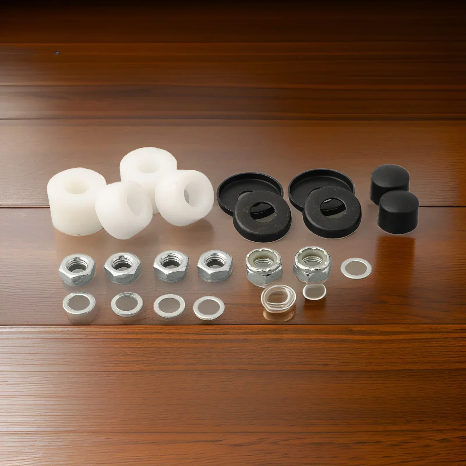 Skateboard PU Rubber Colorful Shock Absorber Set Top/Bottom Bush Washers 90a Hard Longboard Pivot Tube Accessories Cup