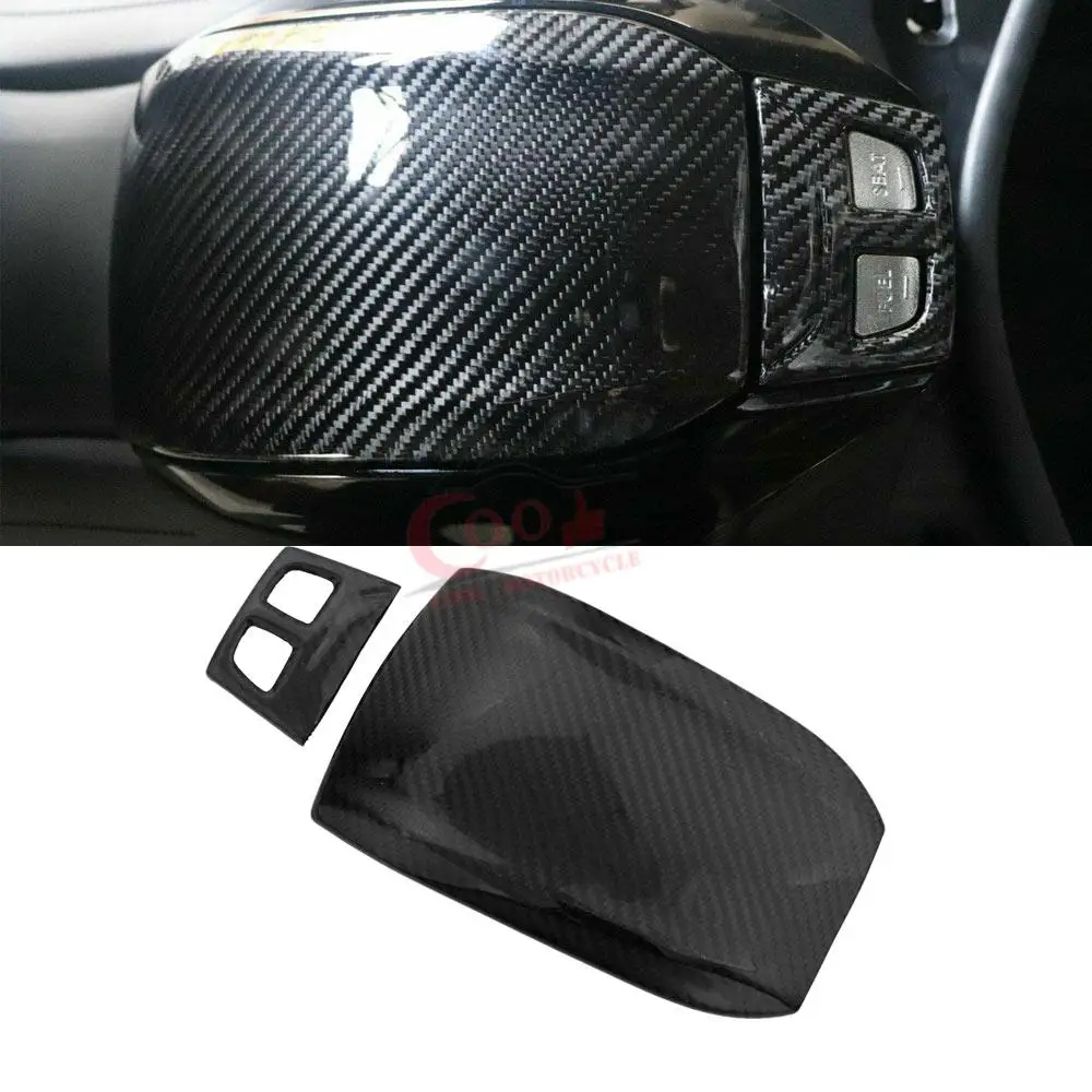 Carbon fiber Trim Cover Fairing Cowl Gas Guard Fuel Tank Front Panel For YAMAHA T-MAX TMAX 530 tmax 560 2017 2018 2019 2020 2021