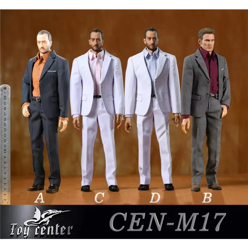 Toy Center 1/6 Scale maschio Casual Gentleman Business Suit vestiti modello CEN-M17 per 12 "Action Figure Sholders stretto corpo