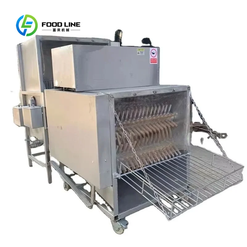 Large Capacity Automatic Chicken Plucker Machine, Custom Poultry Slaughtering and Scalding Processing Equipment