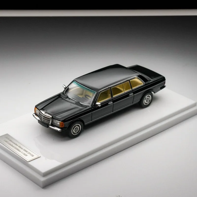 1:64 230E Extended State State Guest Car W123 Alloy Simulation Vehicle Model, Boy Toy Gift, Room Collection Decoration Item