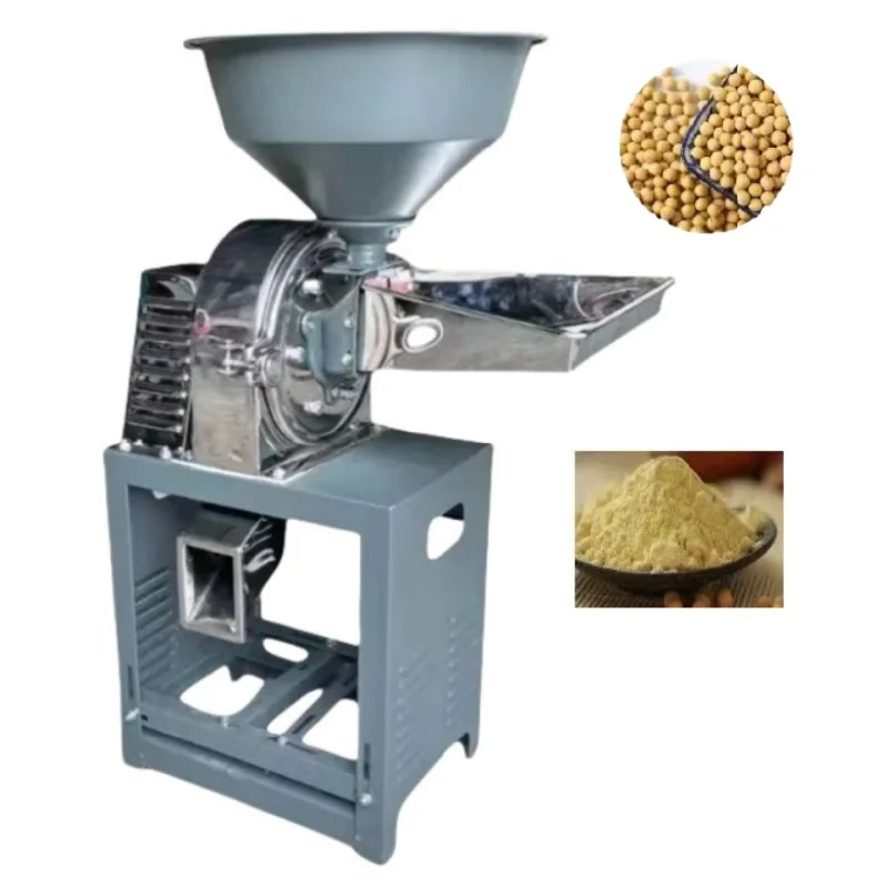 Ultrafine Grinder Machine for Dried Garlic Nutmeg Grain Ginger Salt Spice Cumin Wheat Cashew Rice Coffee Sugar Pulverizer