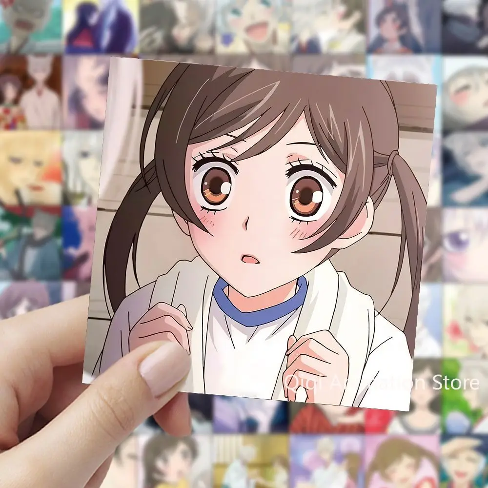 

60pcs Momozono Nanami Anime Cartoon Stickers Waterproof Phone Case Cute Sticker Pack Laptop Art Supplies Christmas Gifts