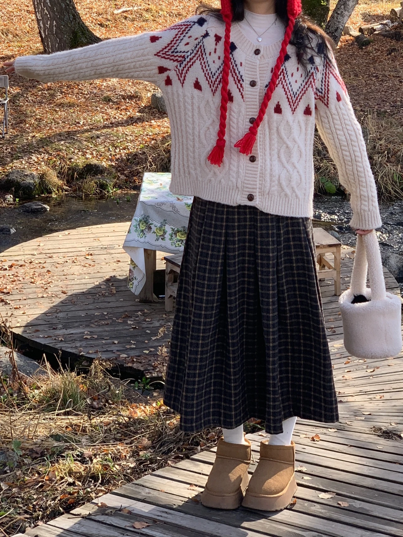 

Вязаный кардиган Laid-ba с круглым вырезом, свободного кроя, в стиле ретро, для весеннего сезона, в стиле Lazy Wind, женская мода