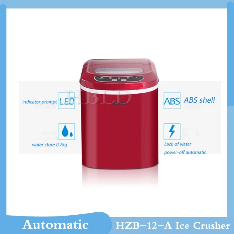 

Portable Desktop Ice Maker Silver Small Circular Multifunctional Commercial Ice Cube Forming Machine