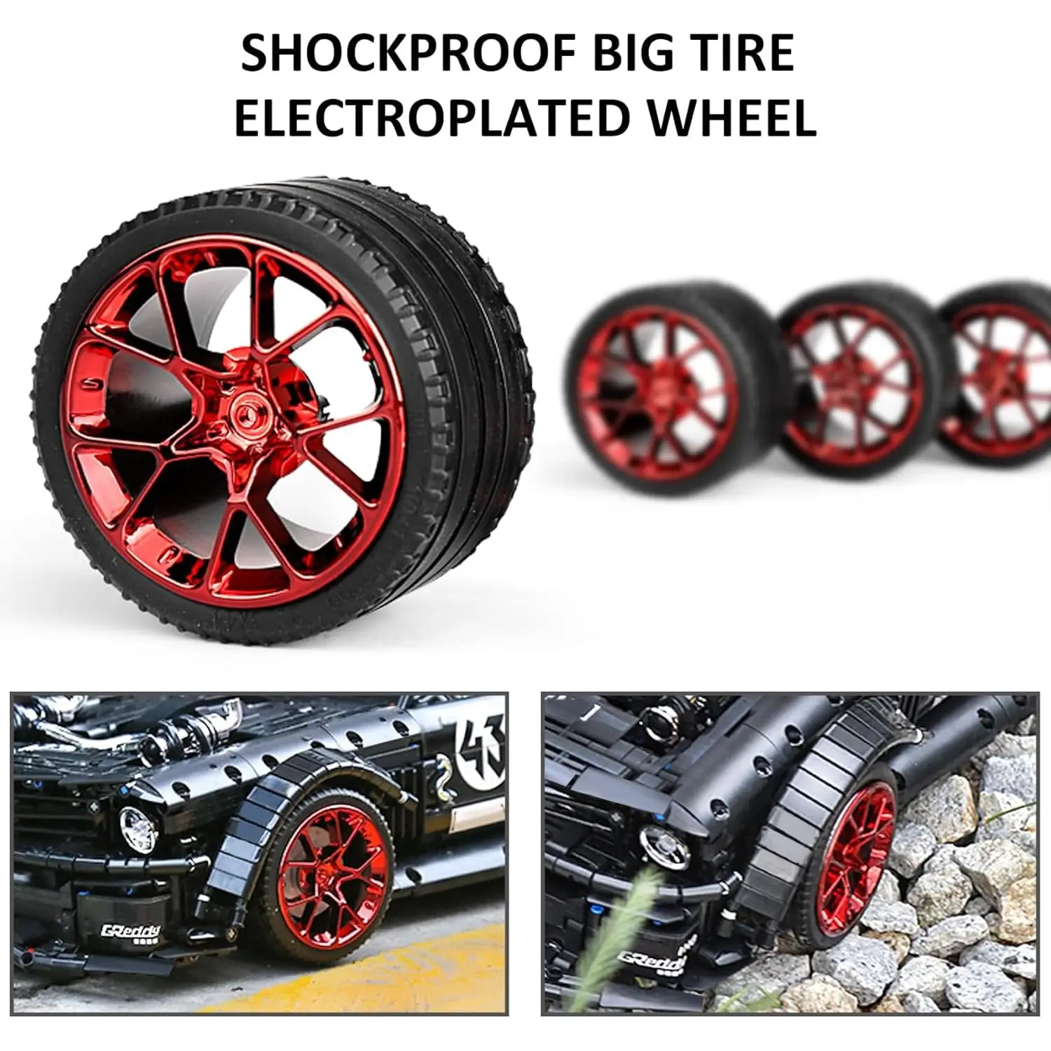 2943 pièces moule roi 13108 Mustang blocs de construction de voiture ensembles MOC voitures de sport Kits de construction cadeau pour les garçons Collections passionnés jouets