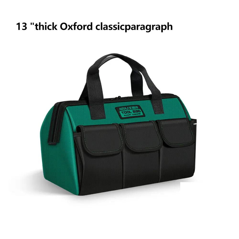 Multifunction Tool Bag Waterproof and Durable Electrician Canva Thickened Carpentry Tool Bag Large Maintenance Storage Bag Tool