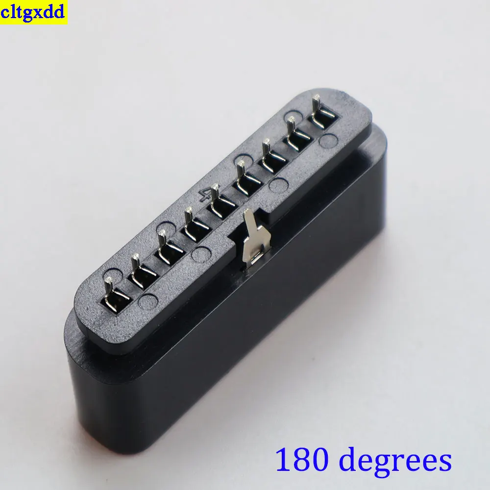 cltgxdd 1 pezzo 90 gradi 180 gradi 9 pin split connettore femmina slot per presa controller di gioco adatto per adattatore host PS2