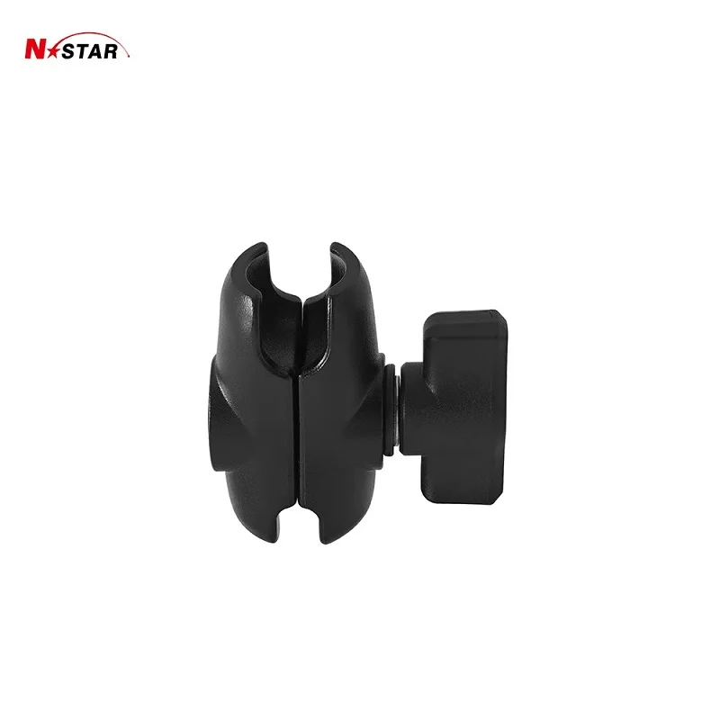 1 Inch to 17mm Double Socket Arm Motorcycle Phone Holder Arm 6CM Arm Connector Suits for 17mm Ball Adapter Phone Holder