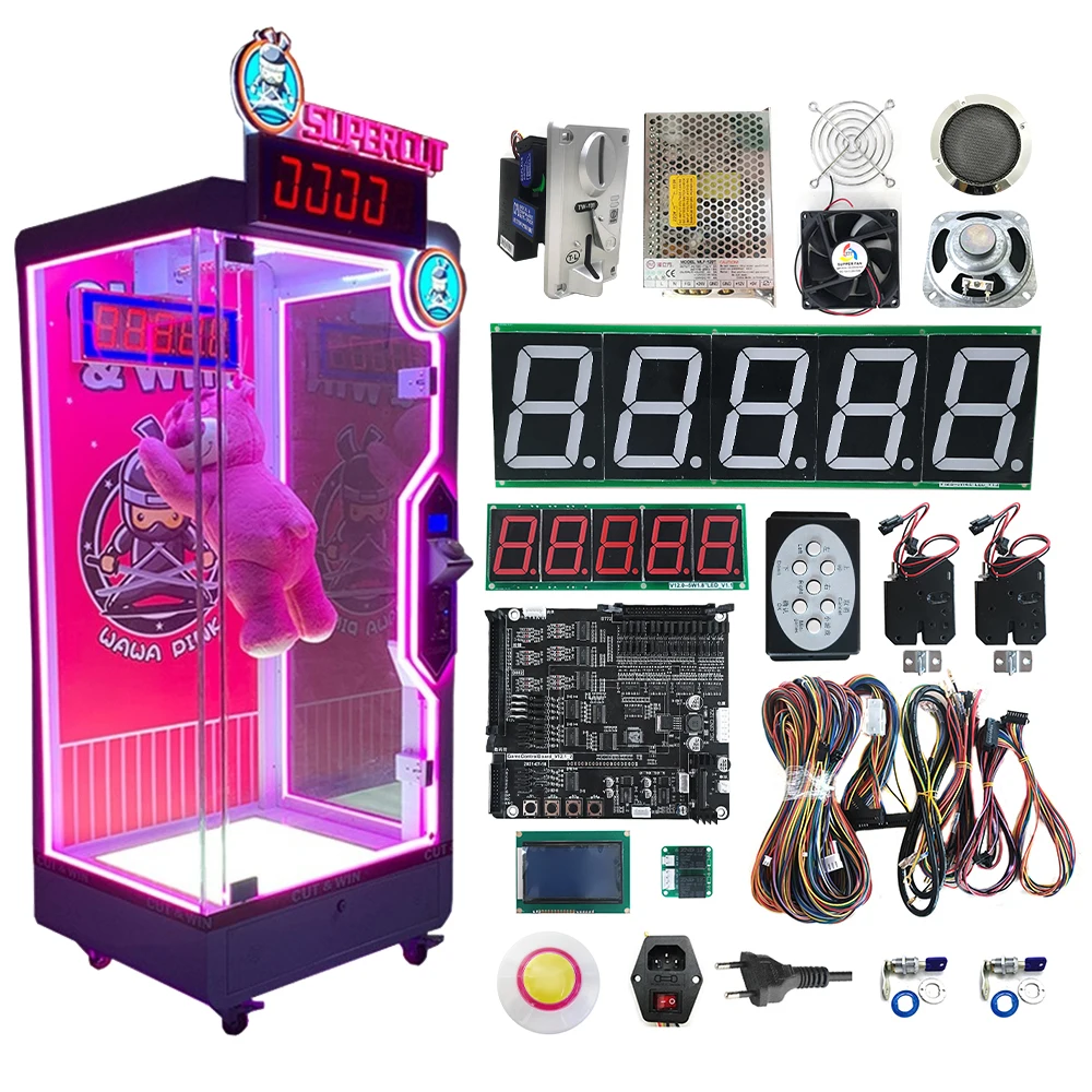 Challenge 10 Second Stop Time Coin-operated challenge arcade machine Game Console Motherboard DIY Kit Warm-up Promotion Machine
