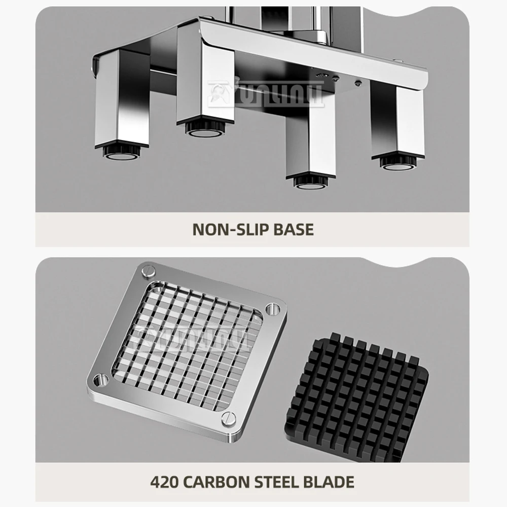 

Картофелерезка из нержавеющей стали Коммерческая ручная машина для резки овощей Processador