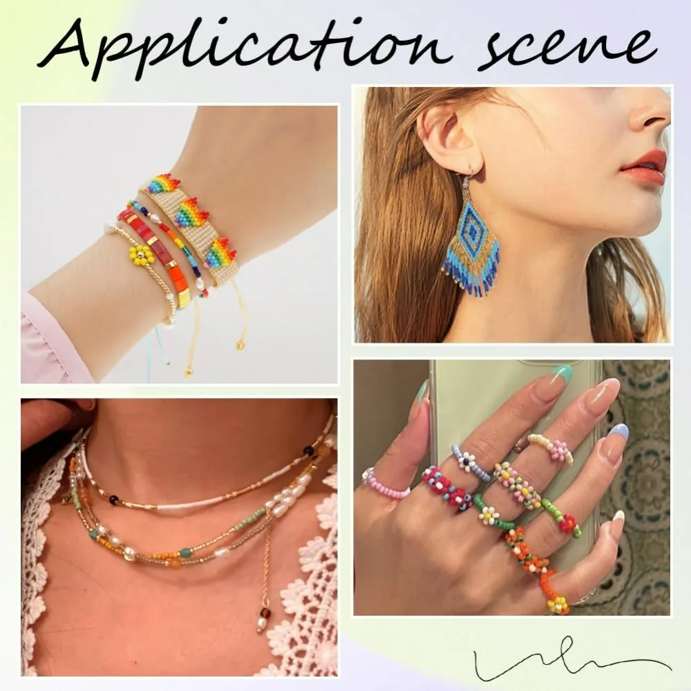 120G Glas-Rocailles, 8/0 Glas-Rocailles, transparente runde Rocailles, 3 mm, kleine Pony-Perlen, Mini-Glasperlen, lose Distanzperlen