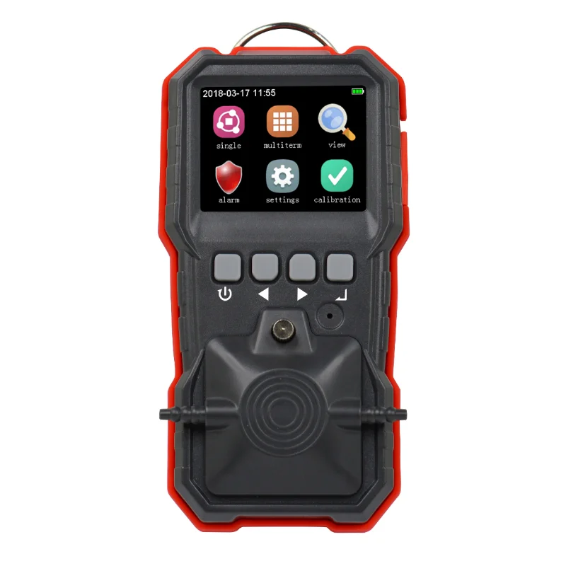 4-In-1 Co H 2S O2 Ex Multigas Gas Draagbare Gasdetector Voor Huishoudelijk Gebruik