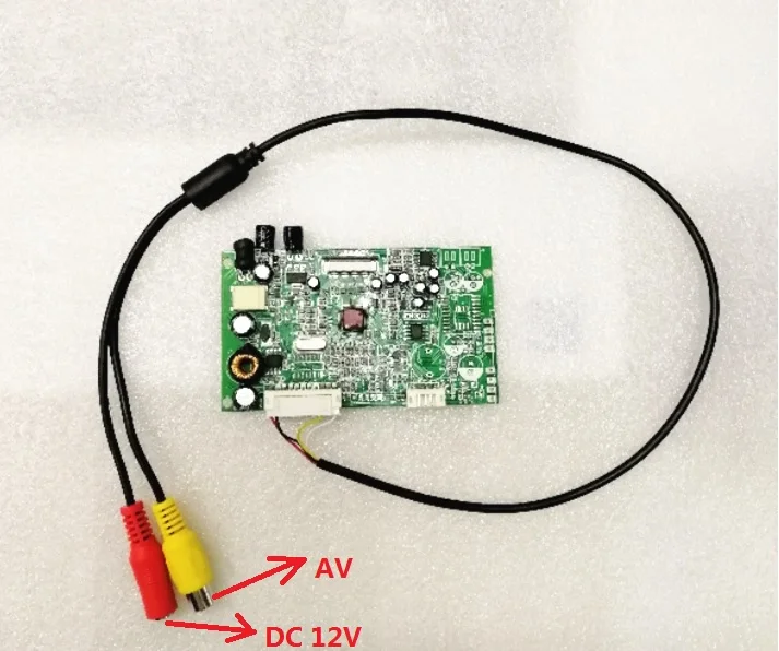 Yqwsyxl 7 inch 480X234 26pin driver board AT070TN07 V.A / AT070TN07 V.B / AT070TN07 V.D / HSD070I651 AV analog Control board