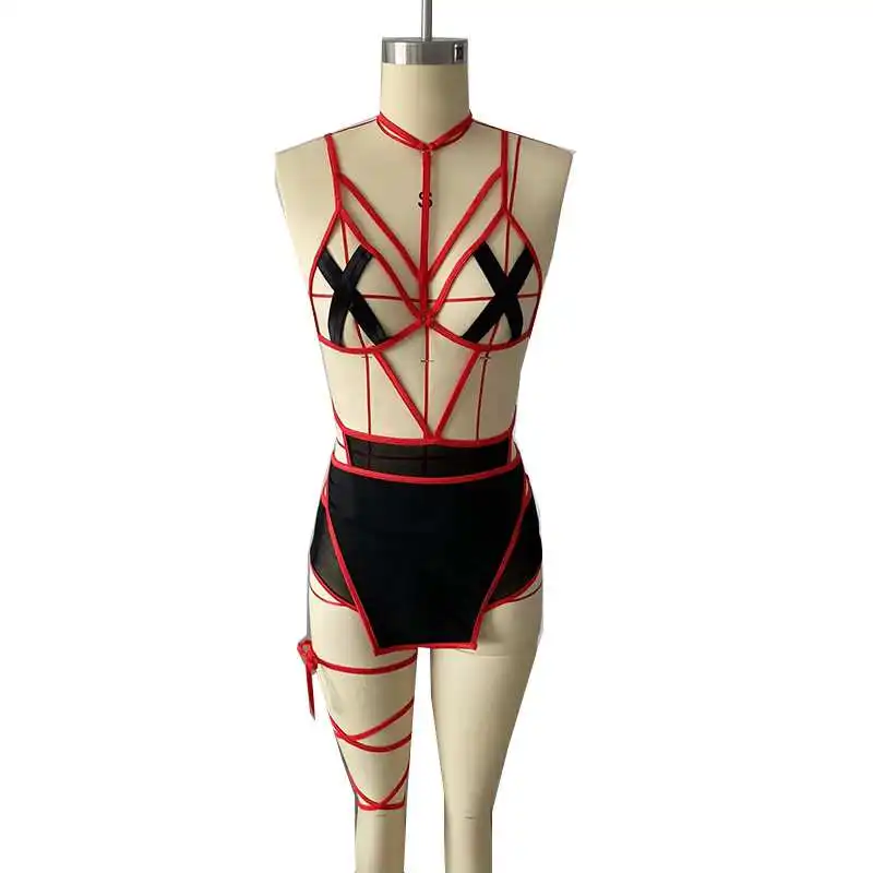 

Wholesale Women's Sexy Two Piece Cosplay Maid Costumes Adult Lady Exotic Bikini Set Roleplay Party Lingerie Servant Dress