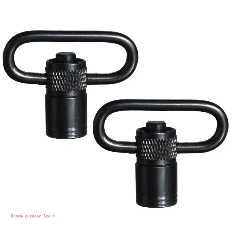 

2 Pieces Quick Detach Sling Push Button Sling Quick Detach/Release Sling Swivels