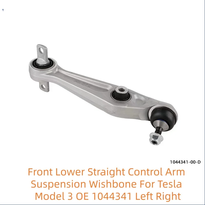 Front Lower Straight Control Arm Suspension Wishbone For Tesla Model 3 OE 104434100D Left Right