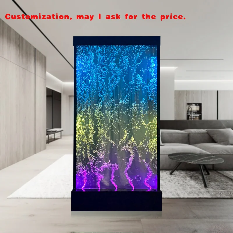 

на заказ. Идеи для домашнего интерьера. Фонтаны для внутренних стен. Внутренние стены. Пузырьковая стена.