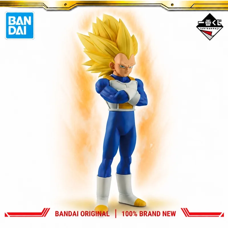 

In Stock Bandai Original Ichiban Kuji Dragon Ball Vegeta Action Figure Model Doll Brand New Boxed Anime Characters Toys Model