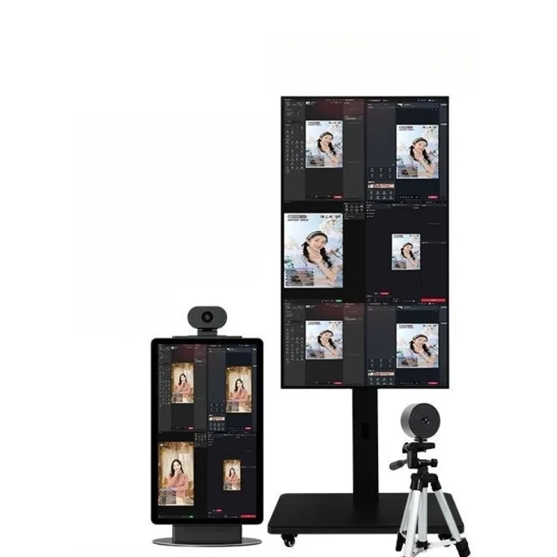 4K high definition touch screen, computer live broadcast equipment, multi-platform synchronous live broadcast all-in-one machine