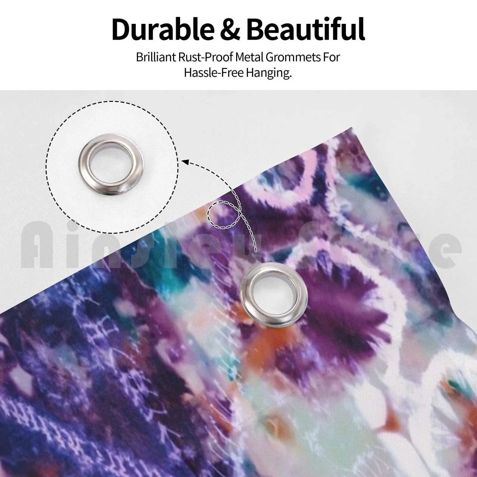 Tie-Dye Shibori Seascapes Outdoor Decor Flag Car Flag Tie Dye Rainbow Acid Swirl Twirl Rollercoaster Merry Go