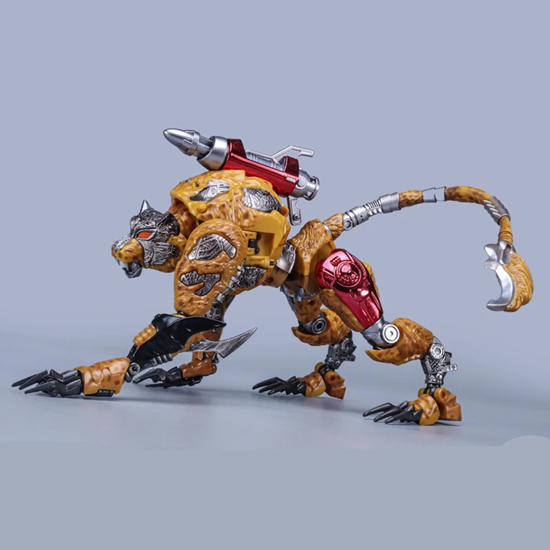 In Stock Transformed Toys TA Super Warrior BWM-09 Beast Man Third Generation Yellow Leopard Warrior King Kong Metal Variants