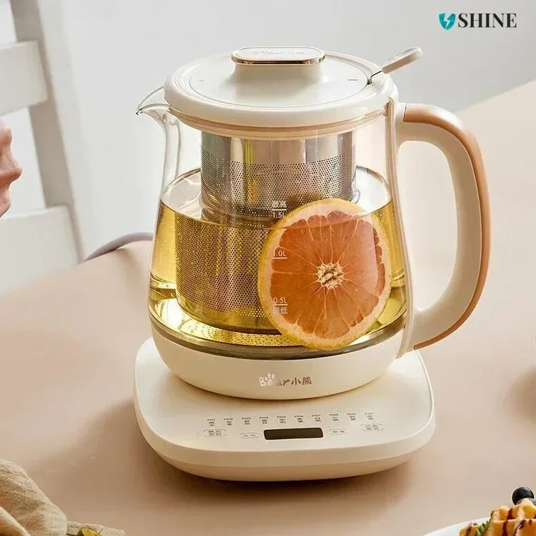 

New Style Home Health Kettle - Multifunctional for Office. Small Boiling Tea Kettle, Glass Tea Boiler and Water Kettle.