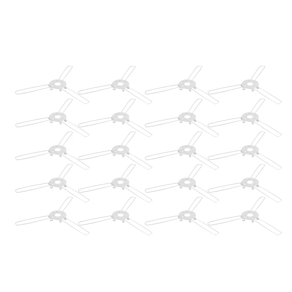 Spring Clip Bracket for Lampshade Fastening to For Luminaire Housings with Elastic Structure and Reliable Retention