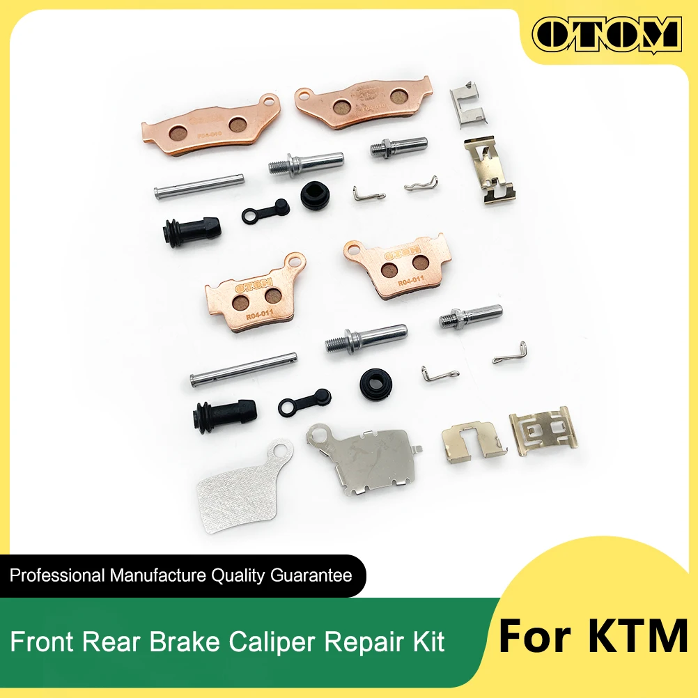 

OTOM Motorcycle For Brembo Front Rear Brake Caliper Spring Maintenance Kit Pads Cap Rubber Seal Ring KTM EXC XC MXC SXS XCW