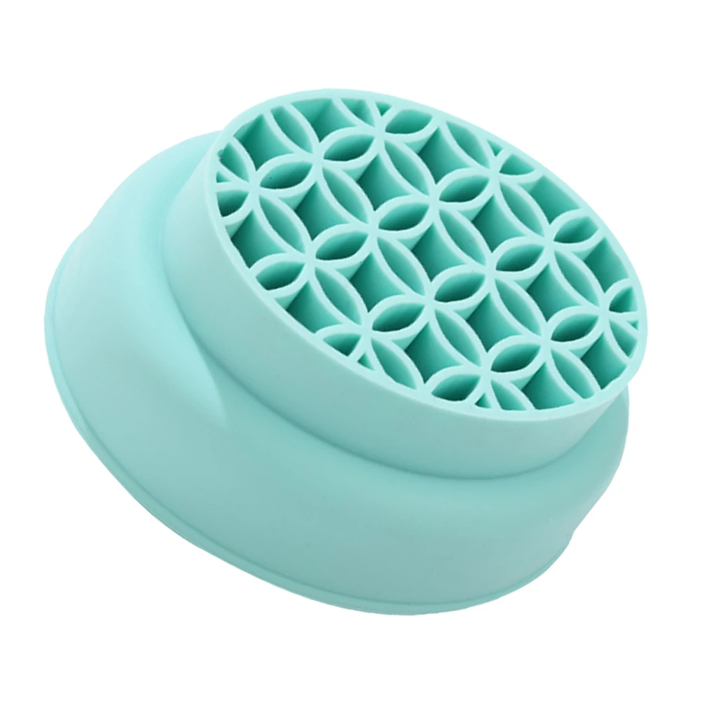 

Silicone Makeup Brush Cleaner Bowl for Women with Drying Rack Cleaning Pad Makeup Tool Cleaner for Home Use