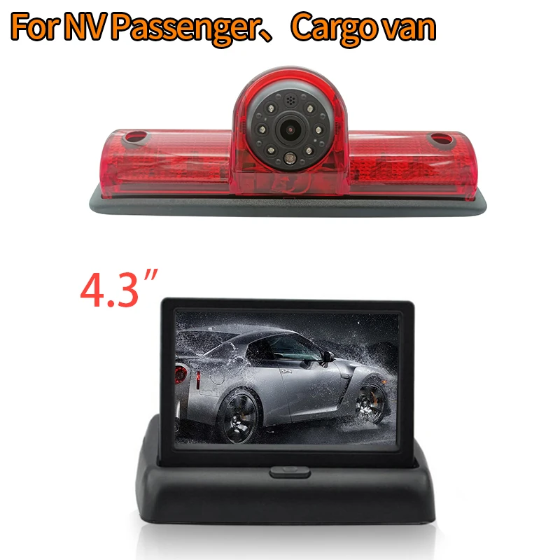 

For NV Passenger And Truck High-mounted Stop Lamp Rear-view Camera High-definition Waterproof Reverse Image