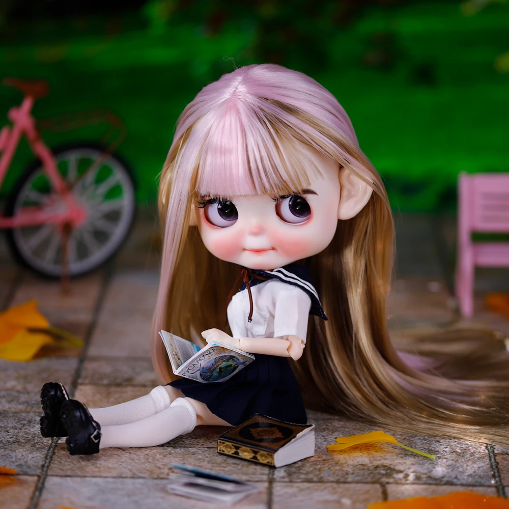 

ICY DBS Blyth Doll 1/6 Jointed 30cm Hand-Painted Set Pouting Crying Expression Doll BJD Toy Fashion Gift