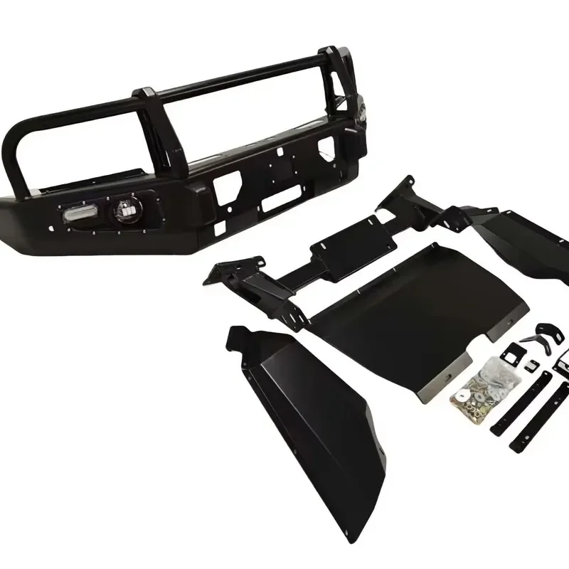 

Steel Front Bumper Bull Bar Exterior Accessories Car Body Kit for Toyota LC250